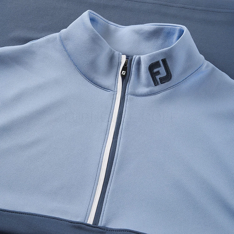 FootJoy Colour Blocked Chill-Out 1/2 Zip Golf Pullover 2 FootJoy Colour Blocked Chill-Out 1/2 Zip Golf Pullover - Image 2