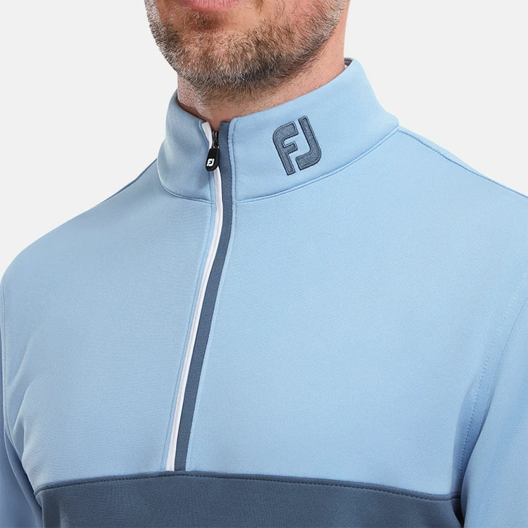 FootJoy Colour Blocked Chill-Out 1/2 Zip Golf Pullover 5 FootJoy Colour Blocked Chill-Out 1/2 Zip Golf Pullover - Image 5