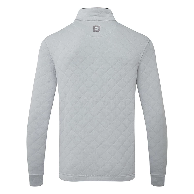 FootJoy Diamond Jacquard Chill-Out 1/4 Zip Golf Pullover 3 FootJoy Diamond Jacquard Chill-Out 1/4 Zip Golf Pullover - Image 3
