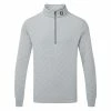 FootJoy Diamond Jacquard Chill-Out 1/4 Zip Golf Pullover