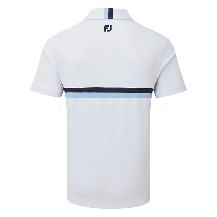 FootJoy Double Chest Band Pique Golf Polo Shirt 3 FootJoy Double Chest Band Pique Golf Polo Shirt - Image 3