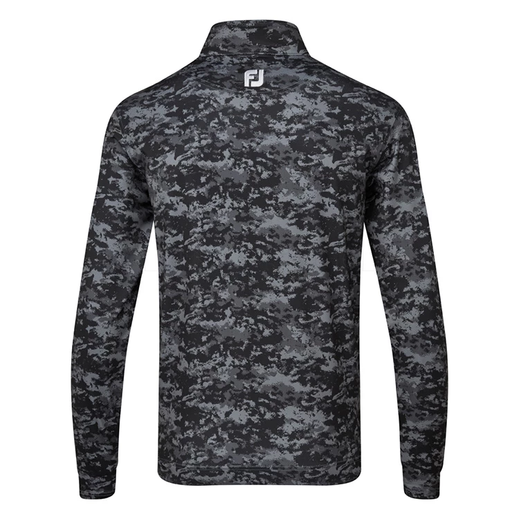 FootJoy Cloud Camo 1/2 Zip Golf Pullover 3 FootJoy Cloud Camo 1/2 Zip Golf Pullover - Image 3