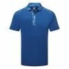 FootJoy Cloud Camo Trim Lisle Golf Polo Shirt