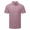 FootJoy Confetti Print Pique Golf Polo Shirt