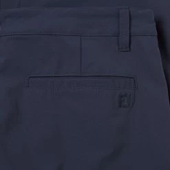 FootJoy Par Golf Trouser -Golf Clothing Shop FootJoy SS23 FJ Par Golf Trouser Navy 80160 TRFOO042 30 W 30 Leg Detail