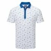 FootJoy Scattered Floral Pique Golf Polo Shirt