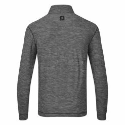 FootJoy Space Dye Chill-Out 1/4 Zip Golf Pullover -Golf Clothing Shop FootJoy SS23 Space Dye Chill Out Midlayer 80147 SWFOO178 S Black back