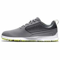 FootJoy SuperLites XP 58086 Golf Shoes -Golf Clothing Shop FootJoy Superlites XP Shoes Grey White Lime 4