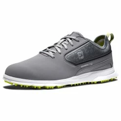 FootJoy SuperLites XP 58086 Golf Shoes -Golf Clothing Shop FootJoy Superlites XP Shoes Grey White Lime 5