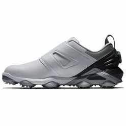 FootJoy Tour Alpha BOA 55509 Golf Shoes -Golf Clothing Shop FootJoy Tour Alpha BOA Golf Shoes White Grey Charcoal 3