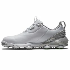 FootJoy Tour Alpha 55505 Golf Shoes -Golf Clothing Shop FootJoy Tour Alpha Golf Shoes White Grey Lime 3