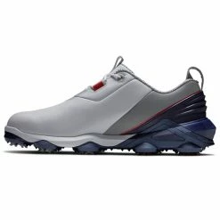 FootJoy Tour Alpha 55500 Golf Shoes -Golf Clothing Shop FootJoy Tour Alpha Shoes White Navy Grey 4