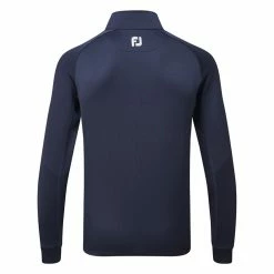 FootJoy Chill-Out 1/4 Zip Golf Pullover -Golf Clothing Shop FootJoy SS19 Chill Out 2.0 Pullover 90147 Code SWFOO089 Navy back