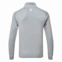 FootJoy Chill-Out 1/4 Zip Golf Pullover 8 FootJoy Chill-Out 1/4 Zip Golf Pullover -Golf Clothing Shop FootJoy SS19 Chill Out 2.0 Pullover 90149 Code SWFOO091 HeatherGrey back