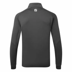 FootJoy Chill-Out 1/4 Zip Golf Pullover -Golf Clothing Shop FootJoy SS20 Chill Out Pullover 90397 Code SWFOO110 Charcoal back