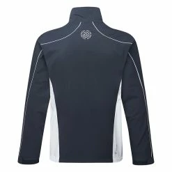 Galvingreen Galvin Green Ace Waterproof Golf Jacket 11 Galvingreen Galvin Green Ace Waterproof Golf Jacket -Golf Clothing Shop Galvin Green AW21 Ace Waterproof Jacket G110431 Code WJGAL427 M Navy White Back