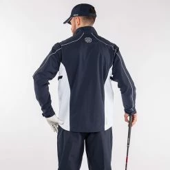 Galvingreen Galvin Green Ace Waterproof Golf Jacket 14 Galvingreen Galvin Green Ace Waterproof Golf Jacket -Golf Clothing Shop Galvin Green AW21 Ace Waterproof Jacket G110431 Code WJGAL427 M Navy White Model 3