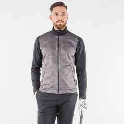 Galvingreen Galvin Green Dason Insula Golf Jacket -Golf Clothing Shop Galvin Green AW22 DASON G134007 GRANITE GREY BLACK Model 1