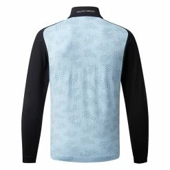 Galvingreen Galvin Green Dason Insula Golf Jacket -Golf Clothing Shop Galvin Green AW22 DASON G134067 BLUE BELL BLACK Back