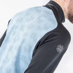 Galvingreen Galvin Green Dason Insula Golf Jacket -Golf Clothing Shop Galvin Green AW22 DASON G134067 BLUE BELL BLACK Model 2