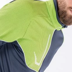 Galvingreen Galvin Green Daxton Insula Golf Pullover -Golf Clothing Shop Galvin Green AW22 DAXTON G124238 NAVY LIME WHITE Model 2