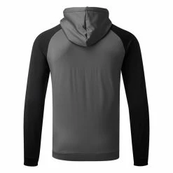 Galvingreen Galvin Green Devlin Insula Golf Hoodie -Golf Clothing Shop Galvin Green AW22 DEVLIN HOODED G134207 FORGED IRON BLACK Back