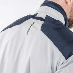 Galvingreen Galvin Green Liam Interface-1 Golf Wind Jacket -Golf Clothing Shop Galvin Green AW22 LIAM G122273 COOL GREY NAVY Model 4