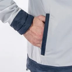 Galvingreen Galvin Green Liam Interface-1 Golf Wind Jacket -Golf Clothing Shop Galvin Green AW22 LIAM G122273 COOL GREY NAVY Model 6