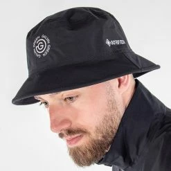 Galvingreen Galvin Green Astro Waterproof Golf Hat -Golf Clothing Shop Galvin Green Astro GORE TEX Hat Black 4