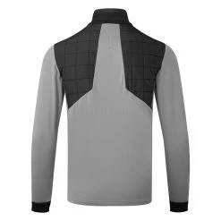 Galvingreen Galvin Green Damian Insula Golf Jacket -Golf Clothing Shop Galvin Green SS22 Damian Full Zip Insula Sweater G124107 Code SWGAL348 M Sharkskin Black Back