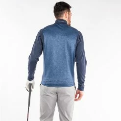 Galvingreen Galvin Green Dane Insula Golf Jacket 11 Galvingreen Galvin Green Dane Insula Golf Jacket -Golf Clothing Shop Galvin Green SS22 Dane Insula Full Zip Jacket G125033 Code SWGAL358 M Ensign Blue Navy Model 3