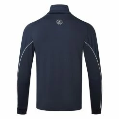 Galvingreen Galvin Green Daxton Insula Golf Pullover -Golf Clothing Shop Galvin Green SS22 Daxton Insula Half Zip Pullover G124231 Code SWGAL353 M Navy Ensign Blue White Back