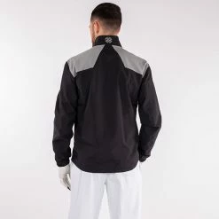 Galvingreen Galvin Green Armstrong Waterproof Golf Jacket -Golf Clothing Shop Galvin Green SS22 Armstrong Waterproof Jacket G120217 Code WJGAL420 M Black White Sharkskin Model 3