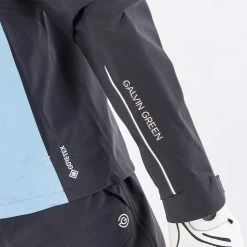 Galvingreen Galvin Green Albert Waterproof Golf Jacket -Golf Clothing Shop Galvin Green SS22 Albert Waterproof Jacket G130067 WJGAL430 Blue bell Black White Model 5