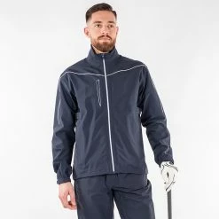 Galvingreen Galvin Green Armstrong Waterproof Golf Jacket -Golf Clothing Shop Galvin Green SS22 Armstrong Waterproof Jacket G120231 WJGAL432 Navy White Model 1