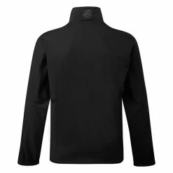 Galvingreen Galvin Green Armstrong Waterproof Golf Jacket -Golf Clothing Shop Galvin Green SS22 Armstrong Waterproof Jacket G120277 WJGAL433 Black Sharkskin Back