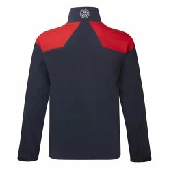 Galvingreen Galvin Green Armstrong Waterproof Golf Jacket -Golf Clothing Shop Galvin Green SS22 Galvin Green SS22 Armstrong Waterproof Jacket G120232 Code WJGAL421 M Navy White Red Back