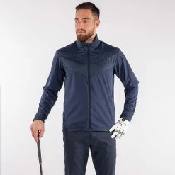 Galvingreen Galvin Green Liam Interface-1 Golf Wind Jacket -Golf Clothing Shop Galvin Green SS22 Liam Full Zip Windproof Jacket G122233 Code WTGAL184 M Navy Model 1