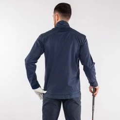 Galvingreen Galvin Green Liam Interface-1 Golf Wind Jacket -Golf Clothing Shop Galvin Green SS22 Liam Full Zip Windproof Jacket G122233 Code WTGAL184 M Navy Model 3
