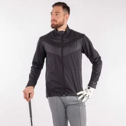 Galvingreen Galvin Green Liam Interface-1 Golf Wind Jacket -Golf Clothing Shop Galvin Green SS22 Liam Full Zip Windproof Jacket G122277 Code WTGAL185 M Black Model 1