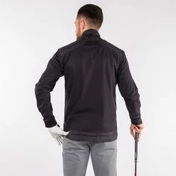 Galvingreen Galvin Green Liam Interface-1 Golf Wind Jacket -Golf Clothing Shop Galvin Green SS22 Liam Full Zip Windproof Jacket G122277 Code WTGAL185 M Black Model 3
