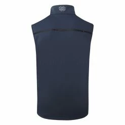 Galvingreen Galvin Green Lion Interface-1 Golf Wind Vest -Golf Clothing Shop Galvin Green SS22 Lion Full Zip Windproof Bodywarmer G122433 Code WTGAL192 M Navy Back