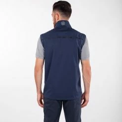 Galvingreen Galvin Green Lion Interface-1 Golf Wind Vest -Golf Clothing Shop Galvin Green SS22 Lion Full Zip Windproof Bodywarmer G122433 Code WTGAL192 M Navy model 3