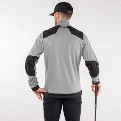 Galvingreen Galvin Green Lyle Interface-1 Golf Wind Jacket 11 Galvingreen Galvin Green Lyle Interface-1 Golf Wind Jacket -Golf Clothing Shop Galvin Green SS22 Lyle Full Zip Windproof Jacket G122177 Code WTGAL190 M Sharkskin Black Model 3