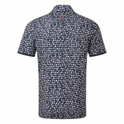 Galvingreen Galvin Green Mack Golf Polo Shirt -Golf Clothing Shop Galvin Green SS22 Mack Polo Shirt G126931 Code SHGAL543 M Navy White Back