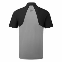 Galvingreen Galvin Green Massimo Golf Polo Shirt -Golf Clothing Shop Galvin Green SS22 Massimo Polo Shirt G127307 Code SHGAL555 M Sharkskin Black Back