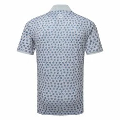 Galvingreen Galvin Green Murphy Golf Polo Shirt -Golf Clothing Shop Galvin Green SS23 Murphy Polo Shirt G137173 SHGAL611 S Cool Grey Navy Back