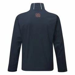 Galvingreen Galvin Green Albert Waterproof Golf Jacket 5 Galvingreen Galvin Green Albert Waterproof Golf Jacket -Golf Clothing Shop Galvin Green SS23 Albert G130013 Waterproof Jacket WJGAL436 S White Navy Orange Back