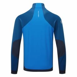 Galvingreen Galvin Green Donald Insula Golf Jacket -Golf Clothing Shop Galvin Green SS23 Donald Full Zip Sweater G134563 SWGAL387 S Blue Navy White Back