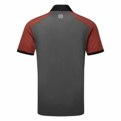 Galvingreen Galvin Green Mateus Golf Polo Shirt -Golf Clothing Shop Galvin Green SS23 Mateus Polo Shirt G136627 SHGAL593 S Red Forged Iron White Back